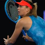 Obrazek przedstawia tenisistkę Marię Sharapovą