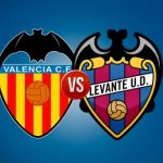 Zdjęcie przedstawia logo zespołów Valencia i Levante