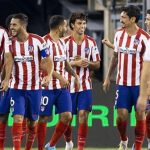 Obrazek przedstawia zawodników Atletico Madryt