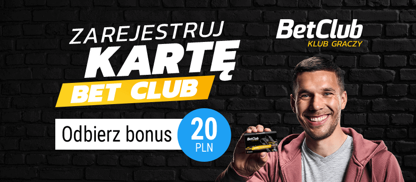 Totolotek Kod Promocyjny 2020 Obrazek przedstawia Lukasa Podolskiego prezentującego kartę Totolotka