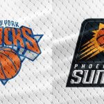 Obrazek przedstawia logo NYK i Phoenix Suns
