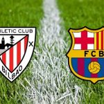 Obrazek przedstawia logo Athletic Bilbao i FC Barcelony