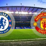 Obrazek prezentuje logo Chelsea i manchesteru United