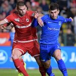 Obrazek przedstawia zawodników Royalu i Genk