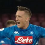 Na obrazku znajduje się Piotr Zieliński, zawodnik Napoli