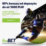 grafika przedstawia baner promocyjny forbet