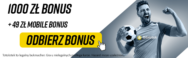 Freebet czyli darmowy zakład bukmacherski w ofercie legalnych bukmacherów w Polsce Belka prezentująca bonus totolotek