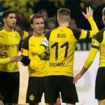 Na zdjęciu zawodnicy Borussii Dortmund