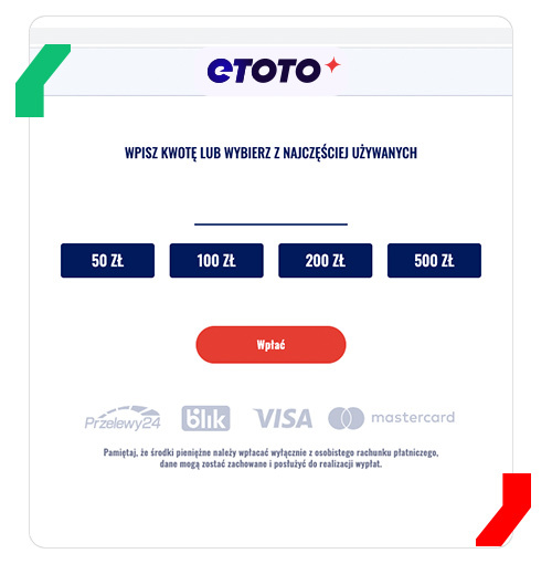 Etoto płatności