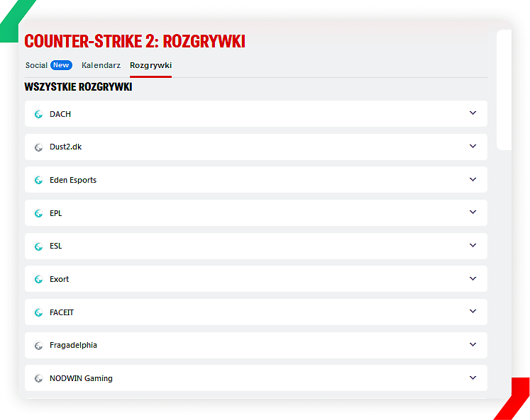 Superbet esport kursy