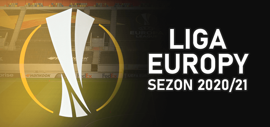 Na grafice widnieje logo Ligi Europy. Podpis upewnia, że chodzi o aktualne rozgrywki sezonu 2020/21.
