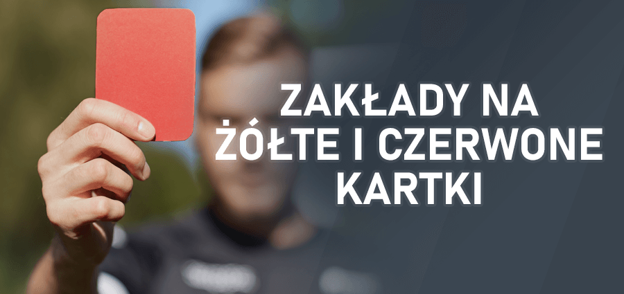 Na zdjęciu znajduje się sędzia, pokazujący czerwoną kartkę.