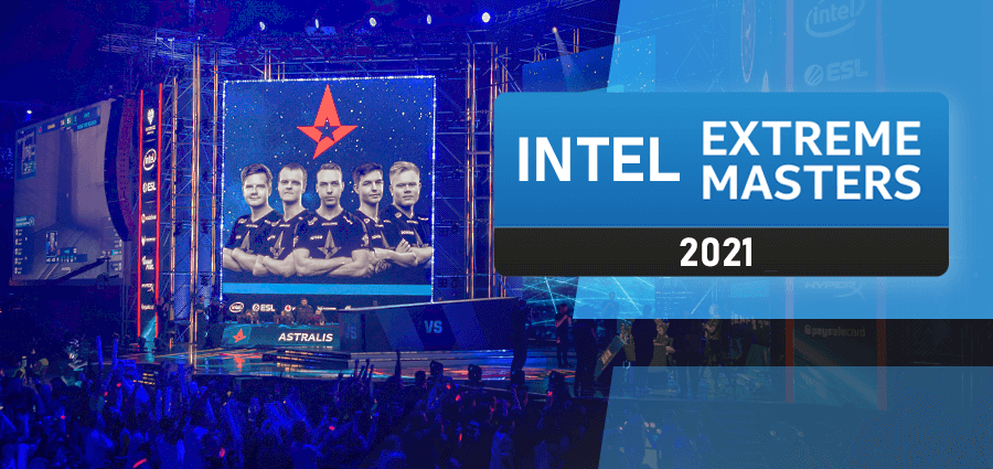 IEM Katowice 2021. Scena widoczna podczas ostatniej edycji turnieju.