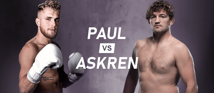 Jake Paul vs Ben Askren 🥊 kursy na hitową walkę bokserską