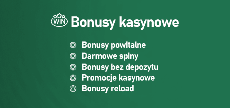 kasyno bonusy