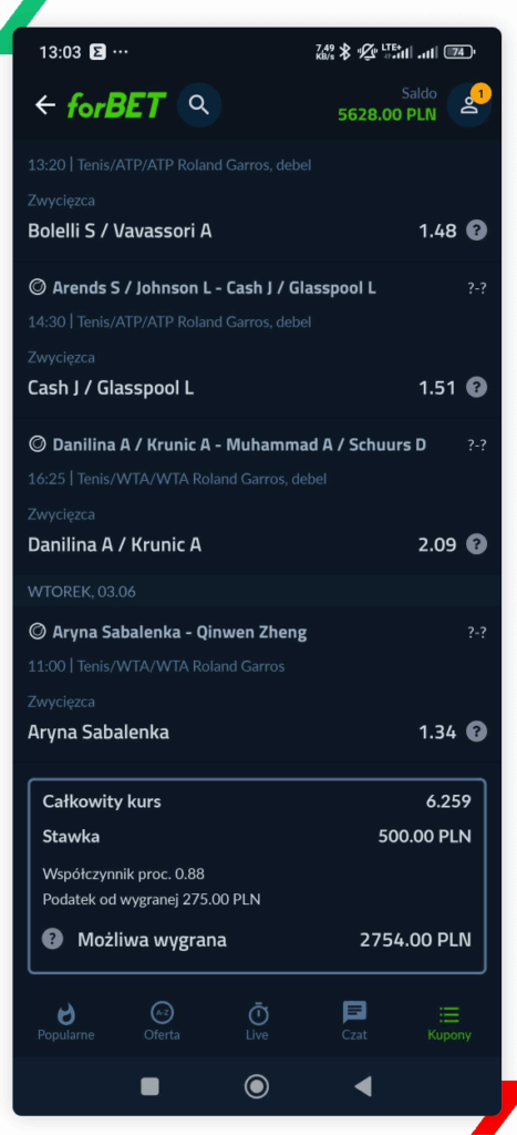 forbet freebet kupon