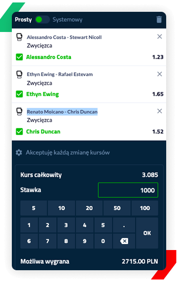 UFC Fight Night kupon