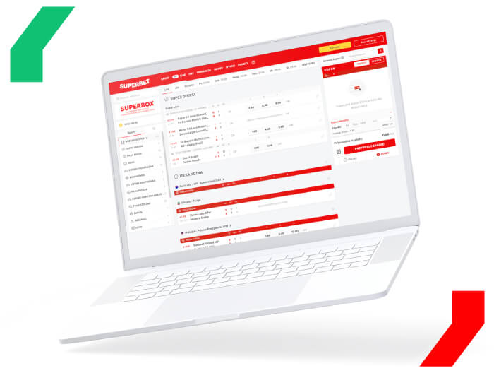Superbet zakłady na żywo