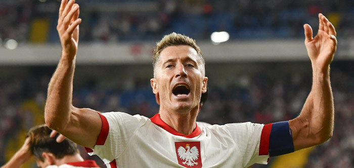 Robert Lewandowski kursy bukmacherskie na mecz Litwa – Polska (12.10)
