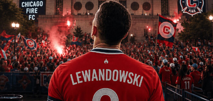 Robert Lewandowski kursy bukmacherskie na debiut w Chicago Fire (17.07.2026)