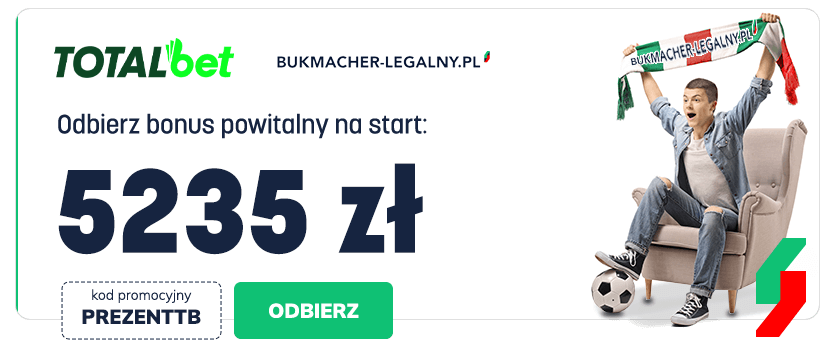TOTALbet kod promocyjny