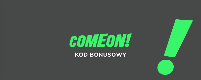 ComeOn kod bonusowy [KWIECIEŃ 2024]