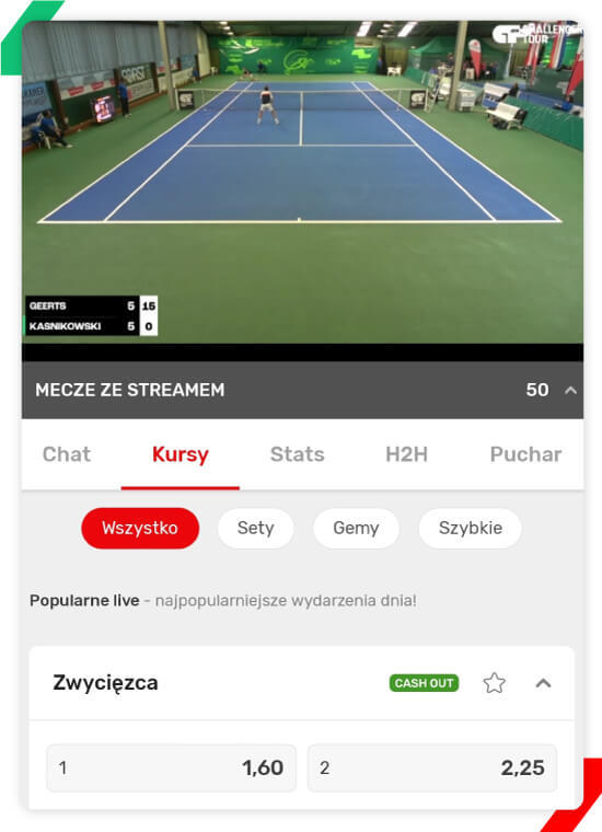 superbet live zakłady tenis
