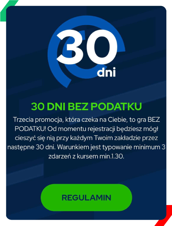 gra bez podatku forBET na start