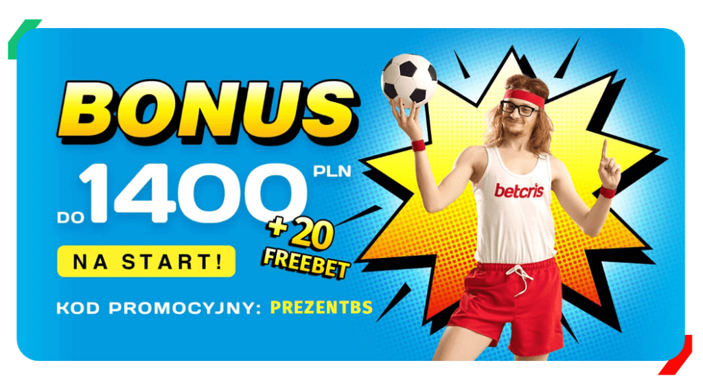 kod promocyjny Betcris bonus na start