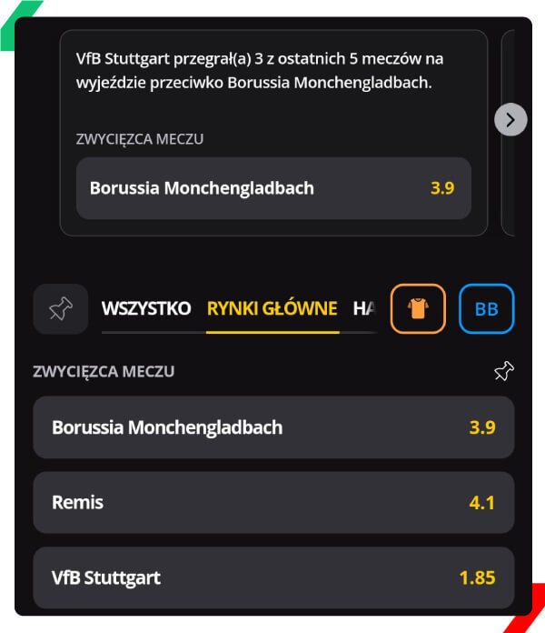 zakłady na żywo Bundesliga LVBET