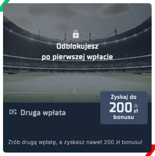 bonus od drugiego depozytu sts