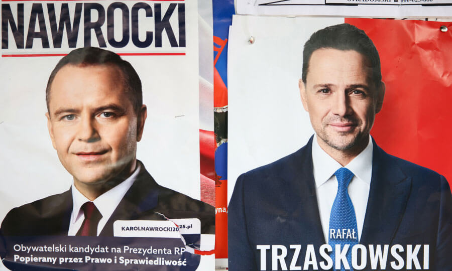 Wybory prezydenckie 2025 kursy Trzaskowski - Nawrocki