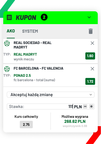 TOTALbet kupon La Liga