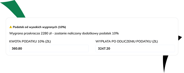 kalkulator podatku od wysokich wygranych