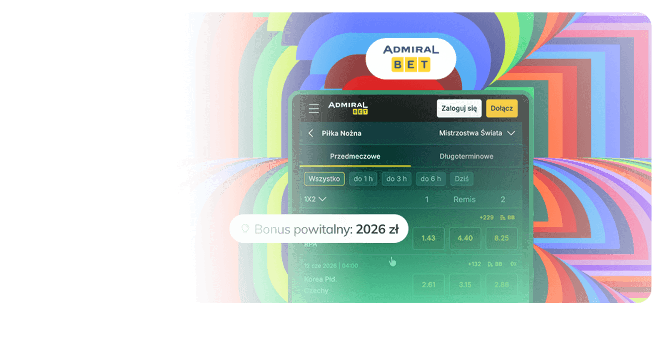 AdmiralBet bukmacher na mistrzostwa świata 2026
